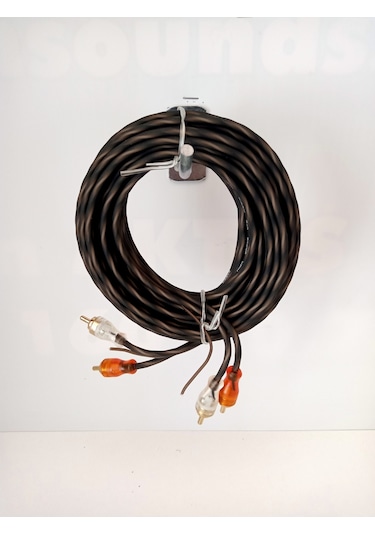 Amfi Rca Ses Kablosu 5 Metre Rem Kablolu - Tetiklemeli Rca Kablo