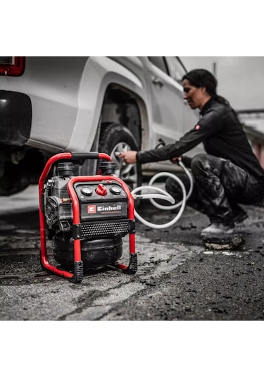 Einhell Silenzzo 36/210 Akülü Kompresör 4x4 Amper 4020380