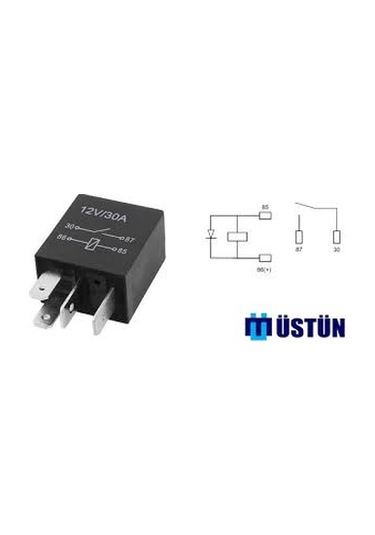 Ustun Mikro Role 12v 4p 40 Amper IS00-USTUN RL340