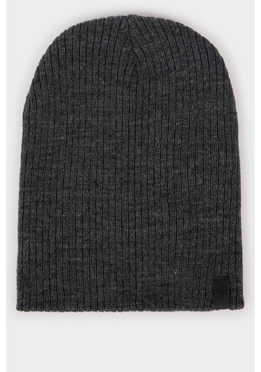 Defacto Erkek Pamuklu Bere R6055az25wnar211 Antrasit