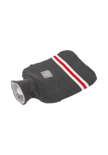 Yunboo 1000ml Pvc Isı Su Bardağı, Dikişli Koyu Gri Kılıf, Tüm Mevsimler İçin Isıtma/soğutma, Patlama Engeli, Tıkanmaz, Boyun-baş-kalça Isıtımı Diğer