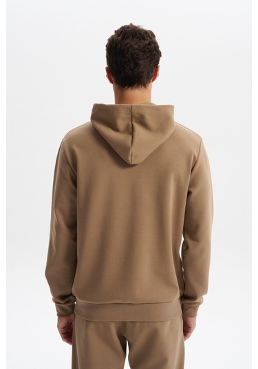 Arma Erkek Slim Fit Baskılı Kapüşonlu Kanguru Cepli Interlok Sweatshirt %80 Pamuk %14 Polyester %6 Elastane K30254685202 Gri - Bej Arma Erkek Slim Fit Baskılı Kapüşonlu Kanguru Cepli Interlok Sweatshirt %80 Pamuk %14 Polyester %6 Elastane K30254685202 Gri - Bej