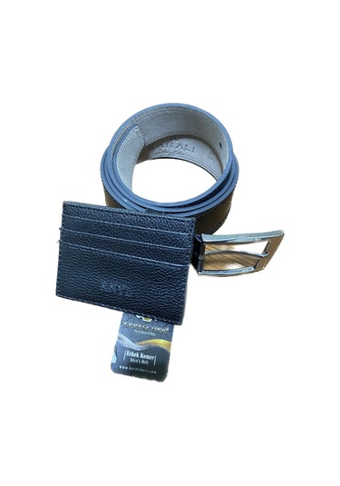 Karalı Erkek Kemer Kot Ve Kanvasa Uygun Kahve Rengi 4218-1-135 Cm 001