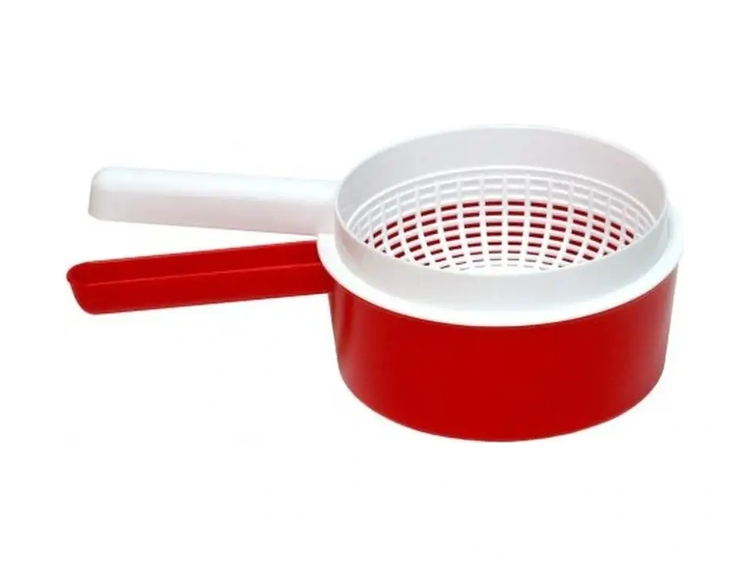 Milih Peynir Kalıbı. Mutfak İçin Peynir Yapma Kabı 64765031 Kırmızı