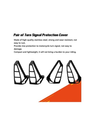 Ulzyvf 2019-2022 R1250gs Lc, F750gs, F850gs İçin Paslanmaz Çelik Led Sinyal Kapağı Koruma