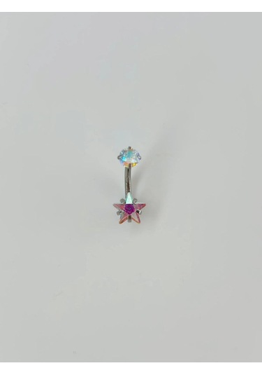 Yıldız Detaylı Göbek Piercing Diğer