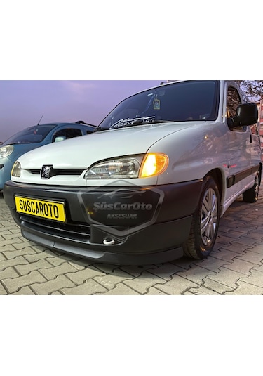 Peugeot Partner 1 1996-2003 Uyumlu Üniversal Astra H Lip Esnek Ön Lip 2 Parça Tampon Altı Dil Karlık Ön Ek 00 Şüscaroto Aksesuar