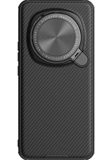 Mufunye Honor Magic 6 Pro İçin Nillkin Camshield Pro Manyetik Kılıf: Kamera Koruyucu, Magsafe Uyumlu, Dikey/yatay Ayaklı, Parmak İzi Redüktörü Siyah