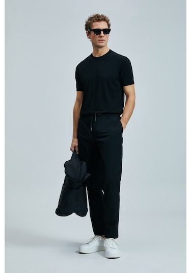 Lufian Tıno Erkek Modal Karışımlı Kazak Siyah Siyah 111090110100100 Siyah