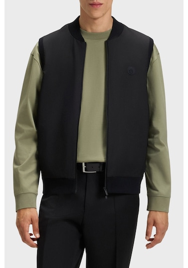 Boss Erkek Yelek 50543164 001 Siyah Siyah