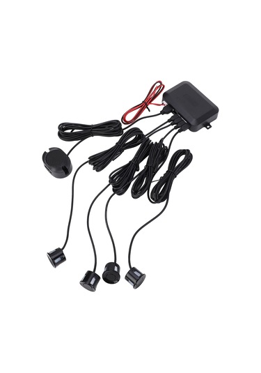 Yaozixa Görünmez Bipli Geri Vurgu Sensörü - 30-150cm Hassas Mesafe Tespiti, Üç Seviye Alarm Sesi, Plastik Konstruksiyon, Otomatik Kendini Test Etme Özelliği