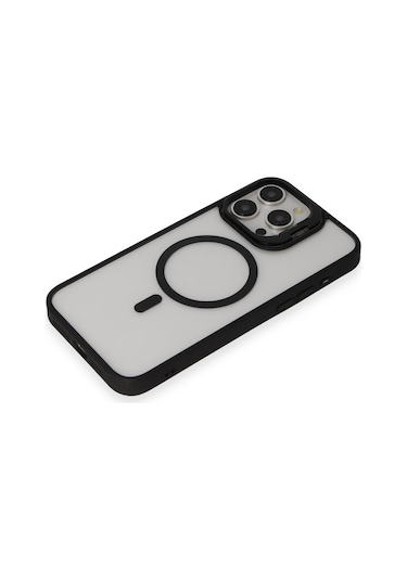 Joko iPhone 14 Pro Kılıf Roblox Lens Magsafe Standlı Kapak Glblseme - 1 - Siyah