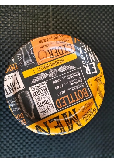 Tverskie Tarelki Tek Kullanımlık Kağıt Tabaklar 255654442 100 adet