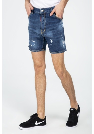 Yeni Dsquared2 Erkek Şort (475042665) Mavi