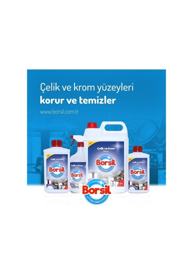 Çelik Ve Krom Bakımı 1 L Tekli
