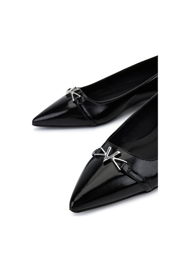 Mario Valentino Kadın Hakiki Deri Siyah Babet Ayakkabı 1040 91d2546 Bn Ayk Sk25-26 Black Siyah