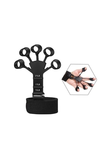 Parmak Güçlendirme Direnç Bandı Çok Renkli