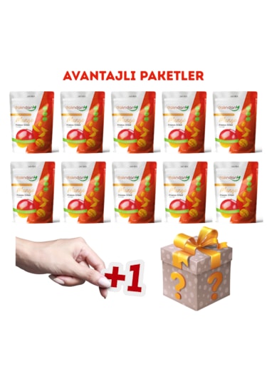 Freeze Dried Mango Dilimleri 10'lu Paket 20 G