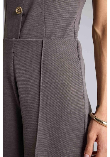 Defacto Wıde Leg Pantolon H5403ax26spgr311 Gri-gr311