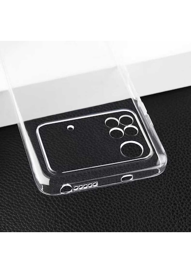 Xiaomi Poco M4 Pro 4G Kılıf Şeffaf Silikon Hibrit Case Kapak Renksiz