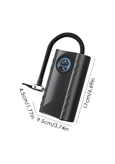 Fan Taşınabilir Araç Lastiği Şişirme, Lastikler İçin Elektrikli