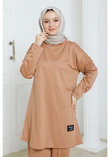 Tesettür 2li Takım - Camel Camel