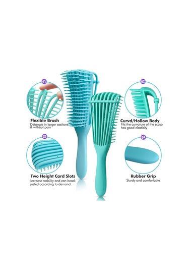 Lnkerco Tarak Saç Fırçası Saç Derisi Masaj Dolaşık Açıcı Saç Fırçası Dolaşık Açıcı Kafa Masajı Kadın Erkek Salon Kuaförlük Şekillendirici Araçları