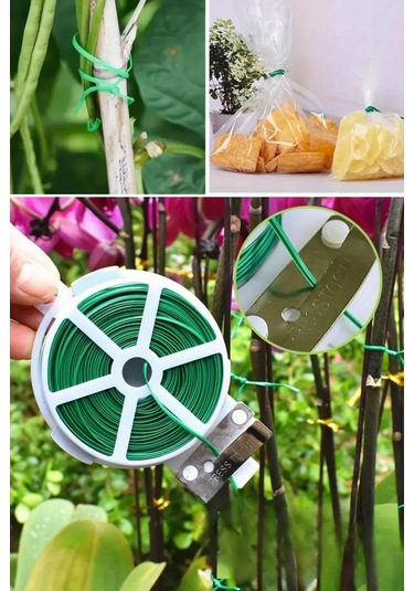 River World Kendiliğinden Kesici Kablo Sabitleme Teli 50 Metre