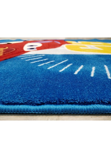 Disney Halı Çocuk Odası Halısı D144Mcqueen Araba 100X150 Cm Çok Renkli