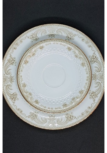 Tirschenreuth Duble Vintage Kahve Fincanı 3 Parça 180 Ml Bej