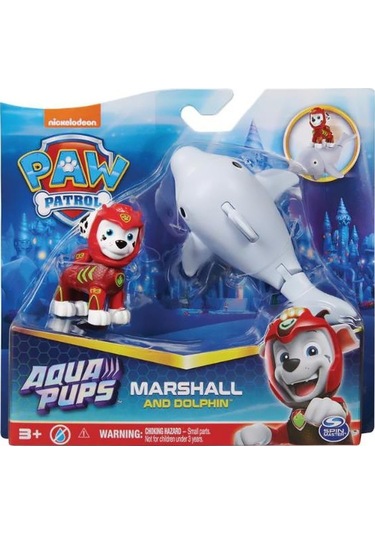 Paw Patrol Aqua Pups Marshall Ve Dolphin 20139321