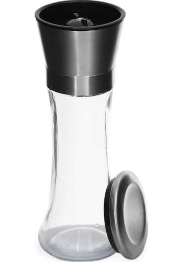 Seramik Bıçaklı Baharat ve Tuz Değirmeni Öğütücü Krom - 2 Adet