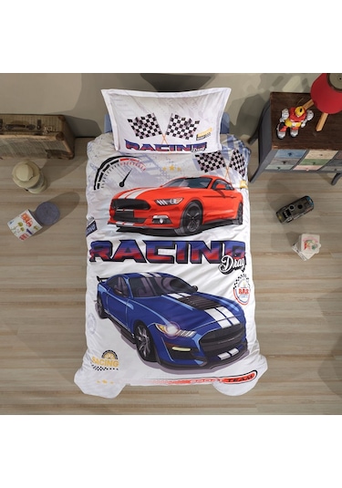 Tek Kişilik Genç Ranforce Nev Takımı Racing Drag Çok Renkli