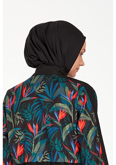 Remsa Mayo Çıtçıtlı Bone Yüzücü Eşarp Bone Havuz Deniz Bonesi Rbe-02 Siyah Siyah