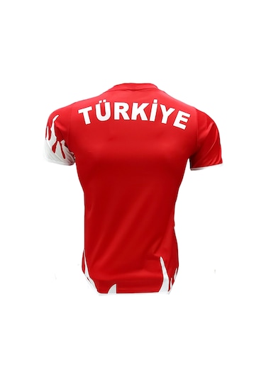 Pars Türkiye Milli Takım Tişörtü Milli Takım Forması Kırmızı Beyaz - Kırmızı