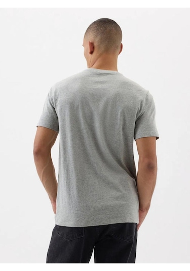 Everyday Soft Gap Logo T-shirt Gri-6059 Gri