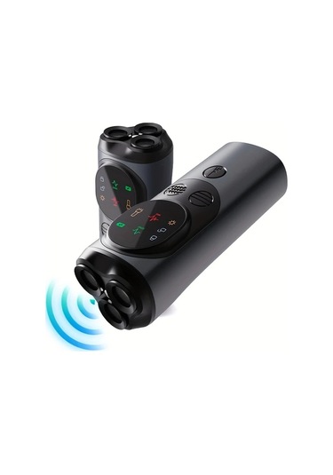 Willowhaven Gri Ultrasonic Köpek Eğitim Cihazı Led Ekran 3 Başlı Usb Şarj 15 35hz