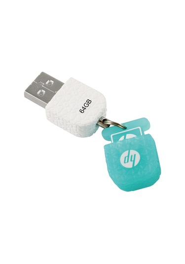 Vkemall Hp V175w 64gb Usb2.0 Bellek Sticki - Kauçuk Malzeme, Su/dolgu/şok Dayanıklı, Mini Taşınabilir Veri Transferi