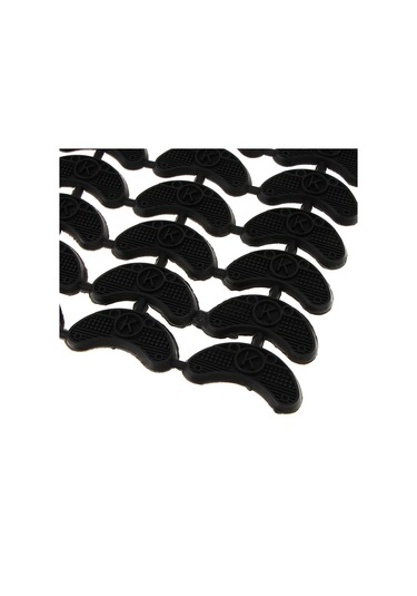 Homyl 40 Çift Siyah Topuk Plakası Yüksek Topuklu Ayakkabı M Siyah