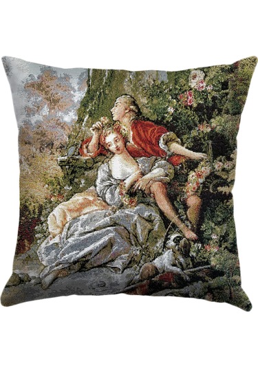 K8-Dokuma Goblen Kırlent Kılıfı