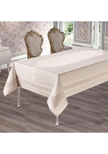 İpeksi Pano Desen Leke Tutmaz Masa Örtüsü