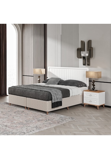 Bohem 6 Kapaklı Komple Mdf Yatak Odası Takımı