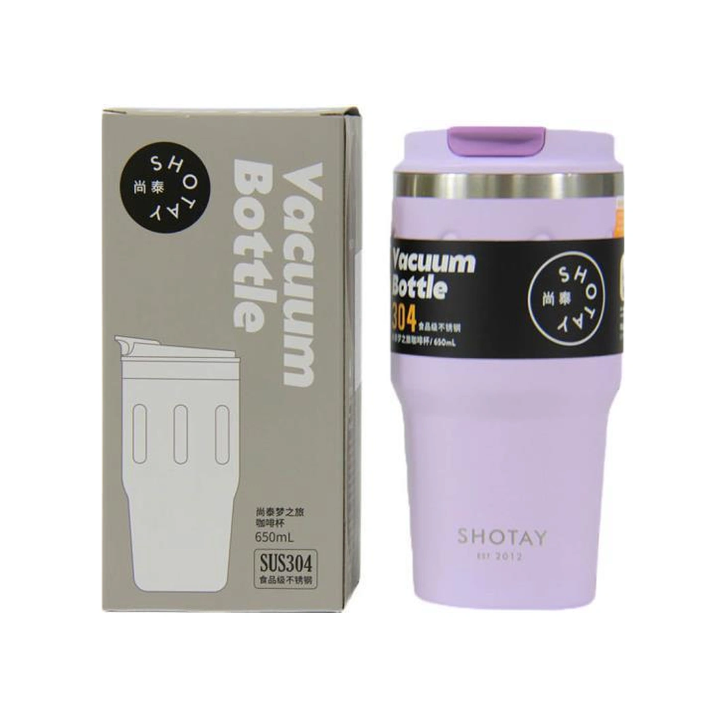 Shotay Termos Matara 650 Ml. Mor Sht-st-8163 Mor