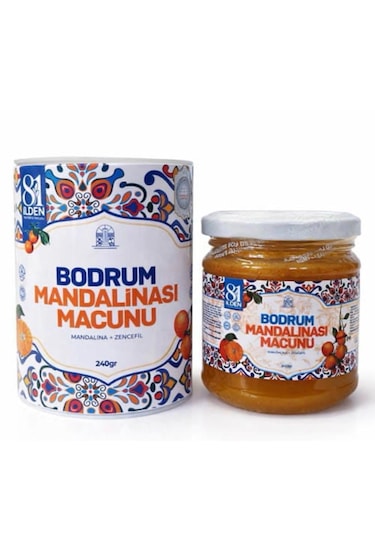 81 İlden Bodrum Mandalinası Macunu 240 Gr
