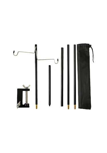 Shufa Katlanabilir Kamp Lamba Askısı Siyah