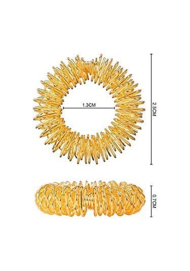 Gençler Yetişkinler İçin 10 Adet Parmak Yüzük Seti Stres