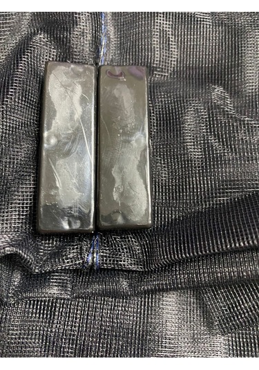 Mıknatıslı Siyah Kapı Sinekliği 120x210 Cm 2x 60x210