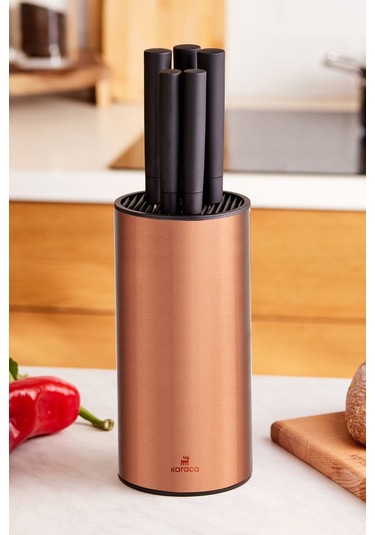 Karaca  Oscar Copper Standlı 6 Parça Bıçak Seti