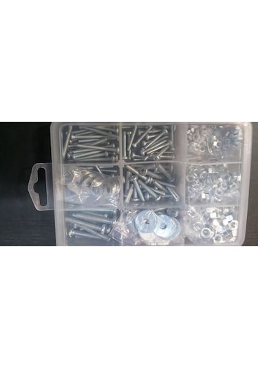 360 Parça Metrik Somunlu Pullu Vida Seti