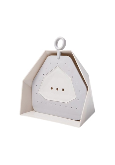 Homyl Mini Faraş Ve Silecek Seti Scrubber Taşınabilir Gri Gri